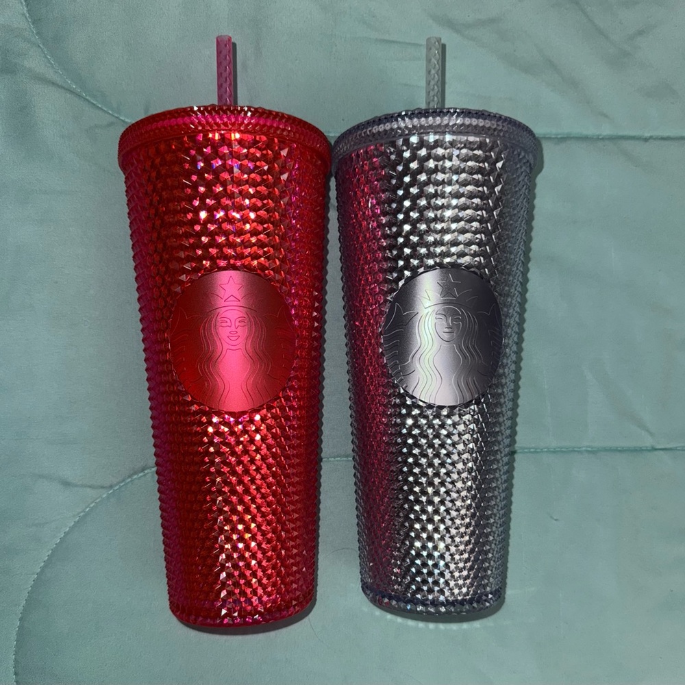 Starbucks Iridescent Stud Cups